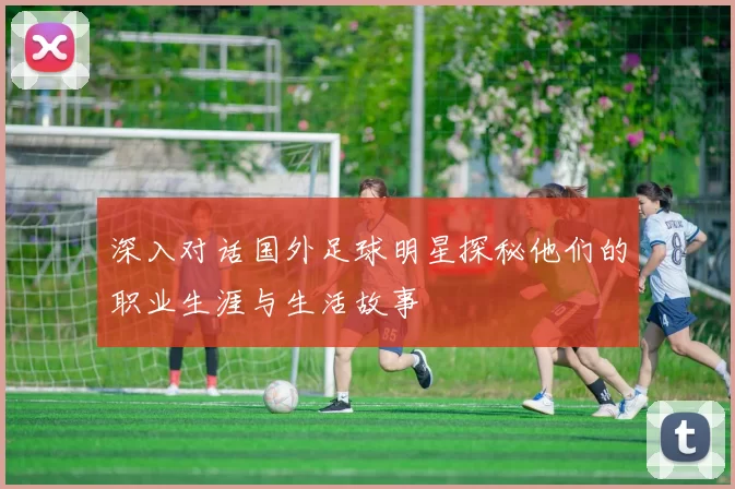深入对话国外足球明星探秘他们的职业生涯与生活故事
