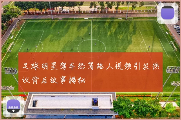 足球明星驾车怒骂路人视频引发热议背后故事揭秘
